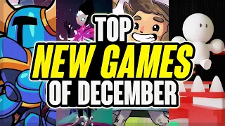 TOP TEN NEW GAMES OF DECEMBER 2021!!! (PC, Nintendo Switch, XBOX, PS4, PS5)