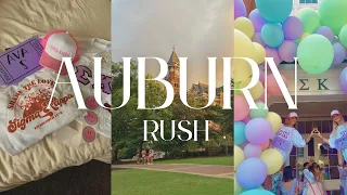 Rush with me @ Auburn University