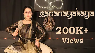 Gananayakaya - Ekadantaya Vakratundaya | Classical Dance Cover | Shankar Mahadevan | Swetha Sunil