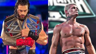 Roman Reigns Vs Cody Rhodes Match | Wwe 2k24 Championship Title 🔥