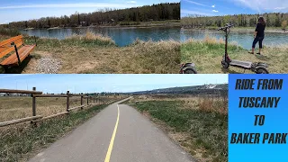 Best Biking Routes in Calgary - Tuscany to Baker Park