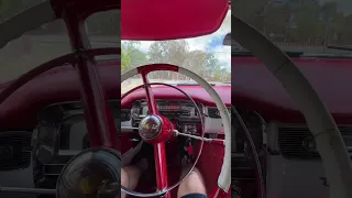 1955 Cadillac POV Driving