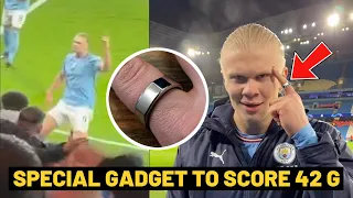 Haaland secret trick to score 42 goals for Man City this season