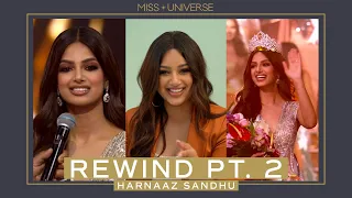 Harnaaz Sandhu Rewatches Her CROWNING MOMENT! Part 2 | REWIND | Miss Universe