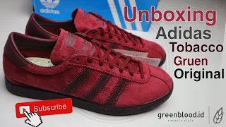 Unboxing Adidas Tobacco Greun KEREN banget #adidasoriginals #adidastobacco #adidas