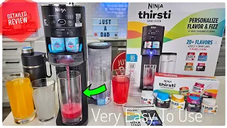 New! Ninja Thirsti Drink System WC1001 Soda / Sparkling Drink Maker Review