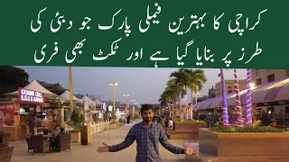 Best Family Park in Karachi | Peoples Square Park | Tourist Place In Karachi