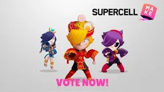 ALL SUPERCELL MAKE COLETTE FINALISTS SKINS!