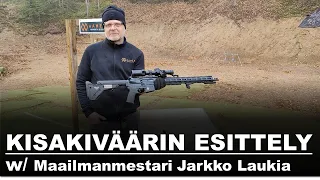 Kisakiväärin esittely - maailmanmestari Jarkko Laukia