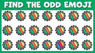 HOW SHARP ARE YOUR EYES #6 l Find The Odd Emoji l Emoji Puzzle | Spot the Difference