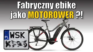 Haibike SDURO Trekking S - fabryczny ebike "Szybszy niż ustawa przewiduje"