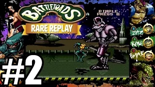 Rare Replay: Battletoads Arcade - Gameplay Walkthrough Part 2 [ HD ]