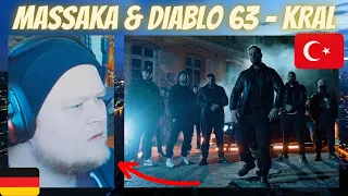 Feature yourself 😉 | 🇹🇷 Massaka & Diablo63 - Kral | GERMAN Rapper reacts