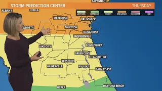 From scorching heat to severe weather across the First Coast