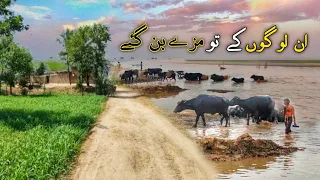 Living in a Beautiful Mud House by the River | Village Life in Pakistan