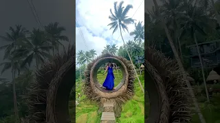 Ubud Bali had me moving all day in Blue 💙 Marie Poppins dancing