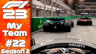 🟣 Verstappen vs Russell! 🔵 F1 23 My Team S2 R22 Las Vegas GP!