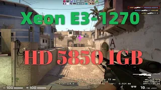 Counter-Strike: Global Offensive FPS (E3-1270 + HD5850)