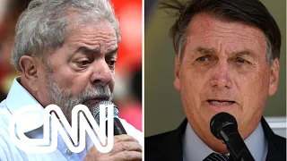 Lula lidera intenções de votos com 44%, segundo pesquisa do Ipespe | CNN PRIME TIME
