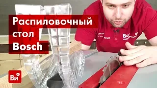 Обзор распиловочного стола Bosch GTS 635-216