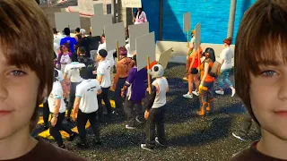 PROTESTO NO GTA KAMIKAZE | (12/01) - GTA RP #284