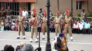 India - Pakistan Border Closing Ceremony