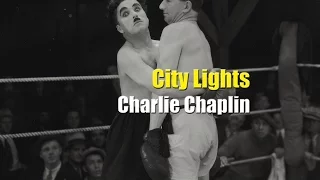 Charlie Chaplin Boxing Scene Clip - City Lights (1931)