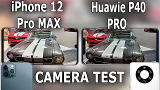 iPhone 12 Pro Max VS Huawei P40 Pro Plus Camera Comparison | Real test