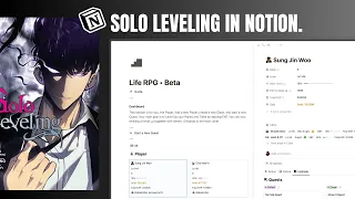 Gold Currency - Solo Leveling in Notion