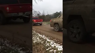 Dodge Ram 1500 Vs Chevy Avalanche “Tug of War”