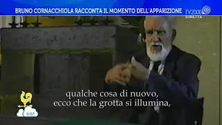 Bruno Cornacchiola racconta il momento dell'apparizione della Madonna