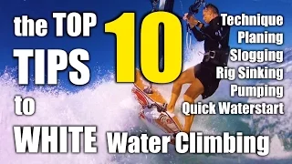 Windsurfing Beginners Tips to Survive Waves and Climb White Water or Cross Shore Break