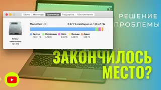 СИСТЕМА занимает ВСЁ МЕСТО НА Макбуке нет места на Macbook pro 13 2017| КАК Я РЕШИЛ ПРОБЛЕМУ a1708