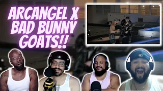 FIRST REACCION WITH THE BOYZ!! Arcangel x Bad Bunny | La Jumpa