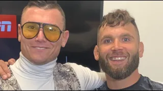 Jeremy Stephens Keeps Hands Behind Back During Face Off