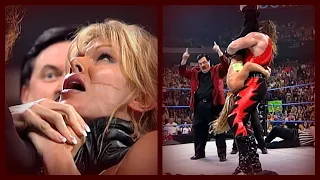 Kane vs Triple H & X-Pac w/ Stephanie & Tori (Kane Tombstones Tori)! 2/10/00