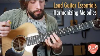 How to Harmonize Basic Melodies - Mini Lead Guitar Lesson