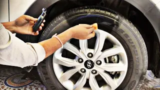 Car tyre Polish At Home | Best Car Tyre Polish Method