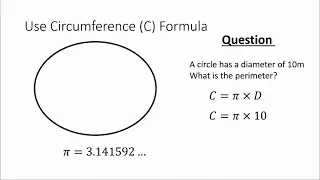 How to Calculate the Perimeter of a Circle from the Diameter