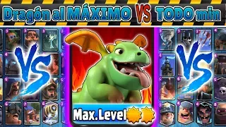 Dragon MAX ⭐⭐ VS TODO | Clash Royale