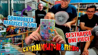 cavernadiplatone&Friends il Conte STRAPPA ONEPIECE e sommobuta reagisce in Live