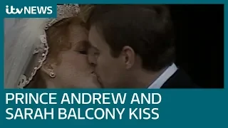 Prince Andrew and Sarah Ferguson's wedding day in 1986 | ITV News