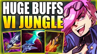 RIOT JUST GAVE VI JUNGLE SOME HUGE BUFFS WITH THE ITEMS CHANGES! - Gameplay Guide League of Legends