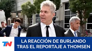 “Es miserable colocar a Fernando en el lugar del agresor”: la respuesta de Burlando a Máximo Thomsen