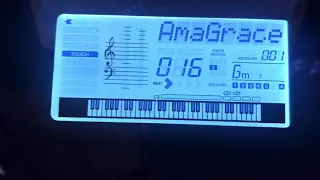 Yamaha PSR E463: Amazing Grace