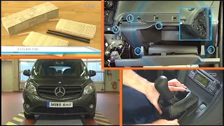 How to Replace the Dust Filter for the Heater/Ventilation in your Mercedes-Benz Citan (W415)