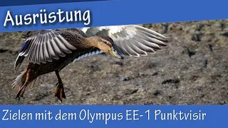 Vogelfotografie:  Zielen mit dem Olympus EE-1 Punktvisir