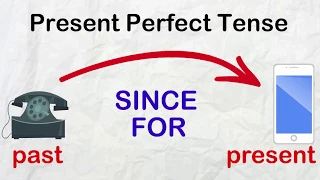 Present Perfect Tense with Since and For with Exercise and Examples |  Present Perfect Tense