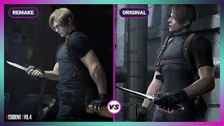 Resident Evil 4 Remake vs Original - Gameplay and Graphics Comparison