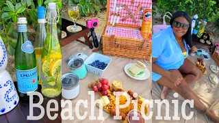 BEACH PICNIC: Supermarket Run, Charcuterie Board, Grocery Haul, Beach Day | Josh Andy